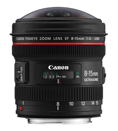 Canon EF 8-15mm f/4 Fisheye USM (Promo Cashback Rp 500.000)